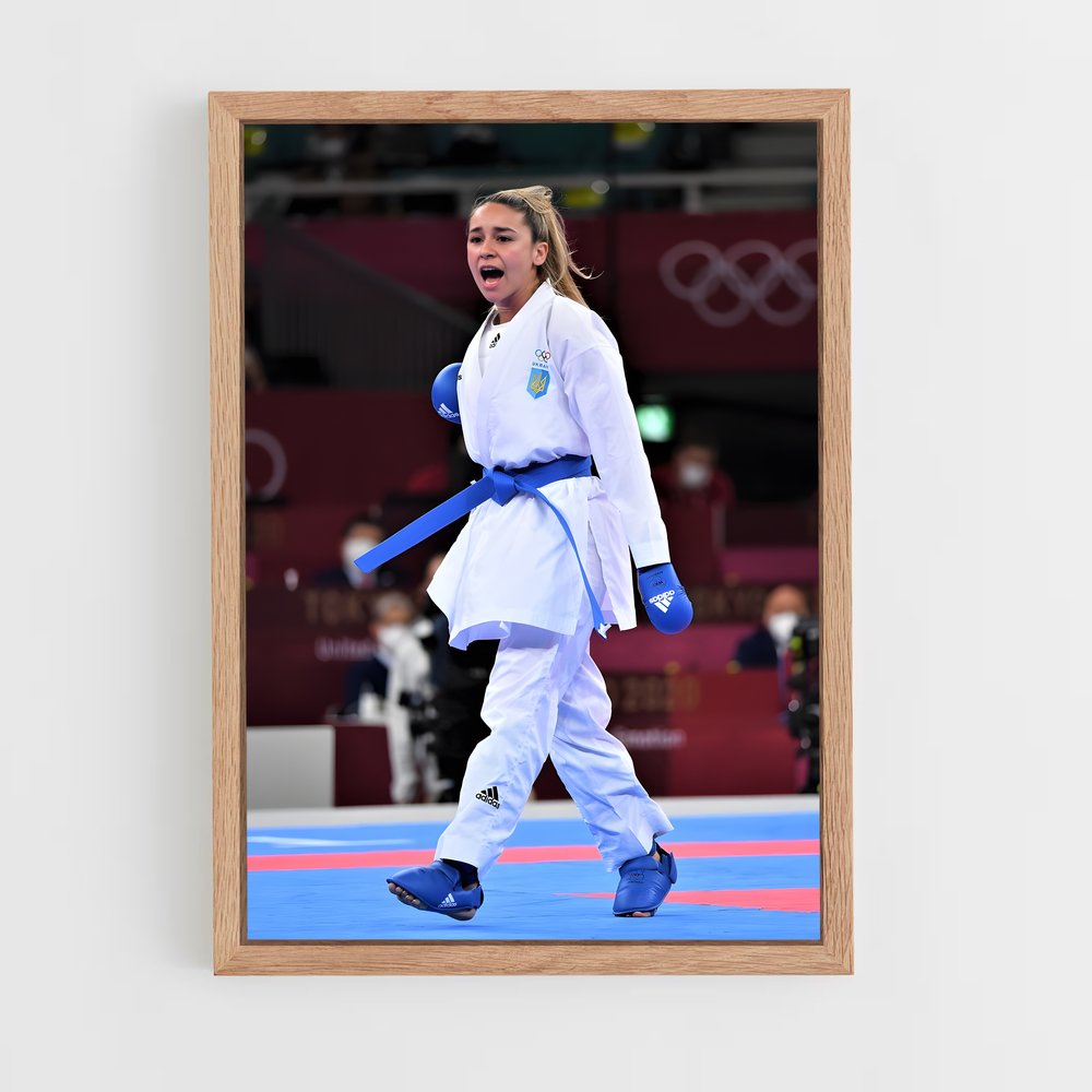Poster Olympics karate – affiche Karaté (vue 4)